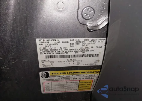 2021 Ford Expedition Limited Max z USA, uszkodzony, nr VIN 1FMJK2AT9MEA32789